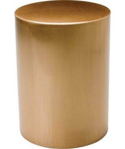 Sheet Bronze Cylinder Urn