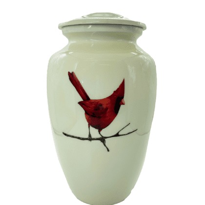 Cardinal Urn
