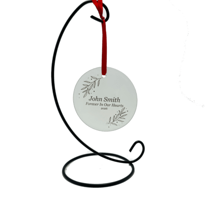 Ornament Stand for the memorial ornament