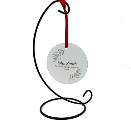 Ornament Stand for the memorial ornament